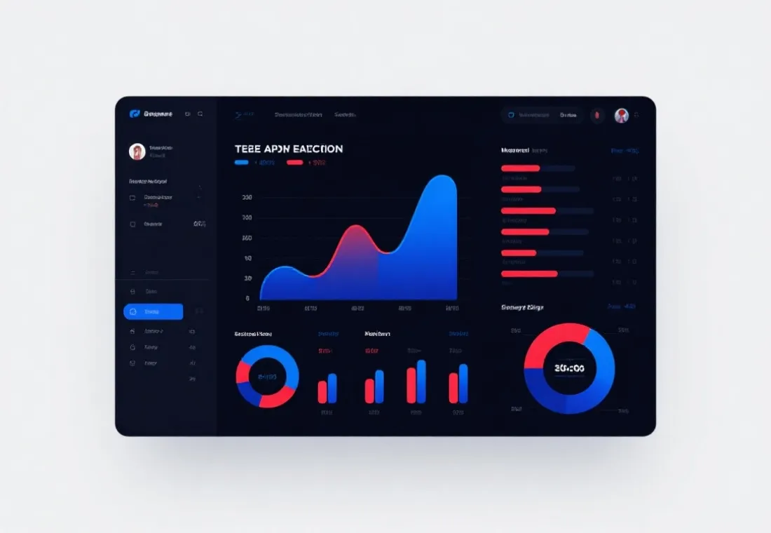 賽事統計分析介面示意圖